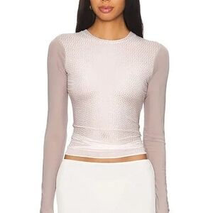 AFRM Women's Long Sleeve Top - Sheer Illusion